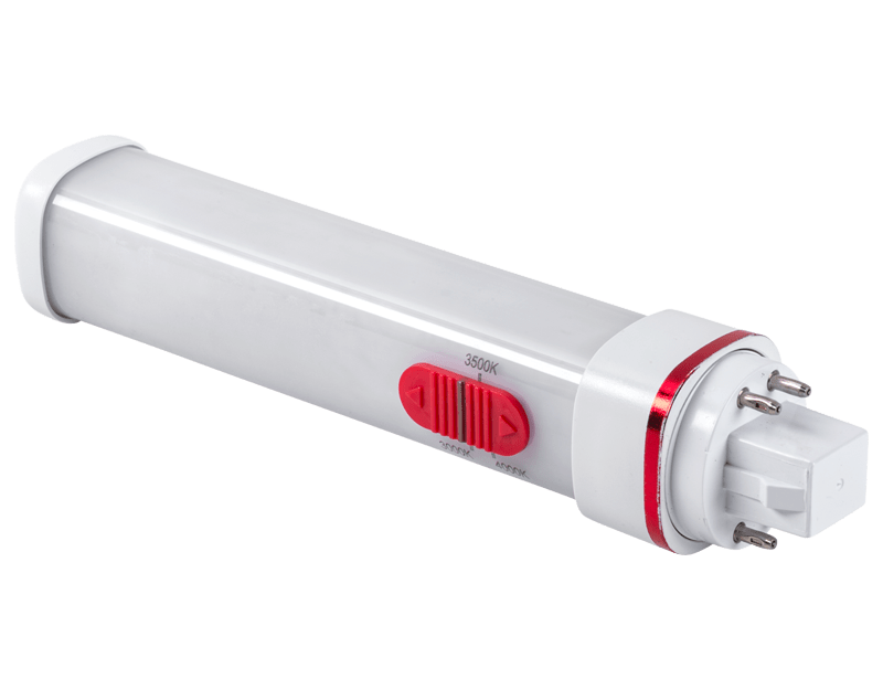 4-pin led bulb horizontal color select