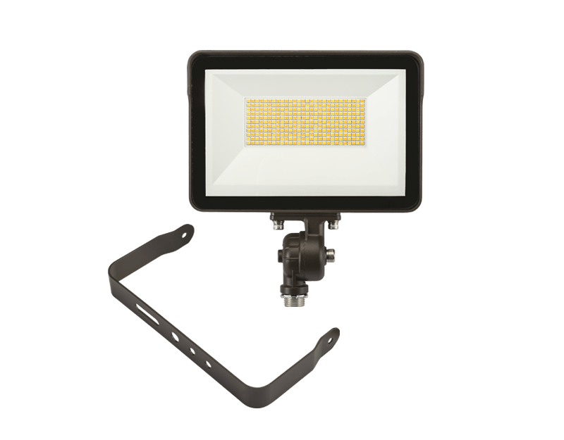 commercial led floodlights knuckle mount TAA