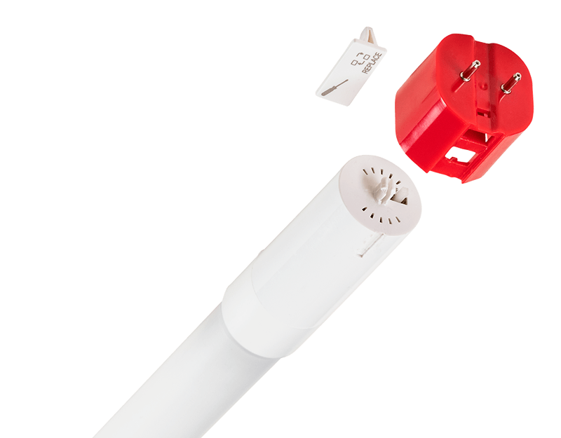 emergency t8 led tube with cap