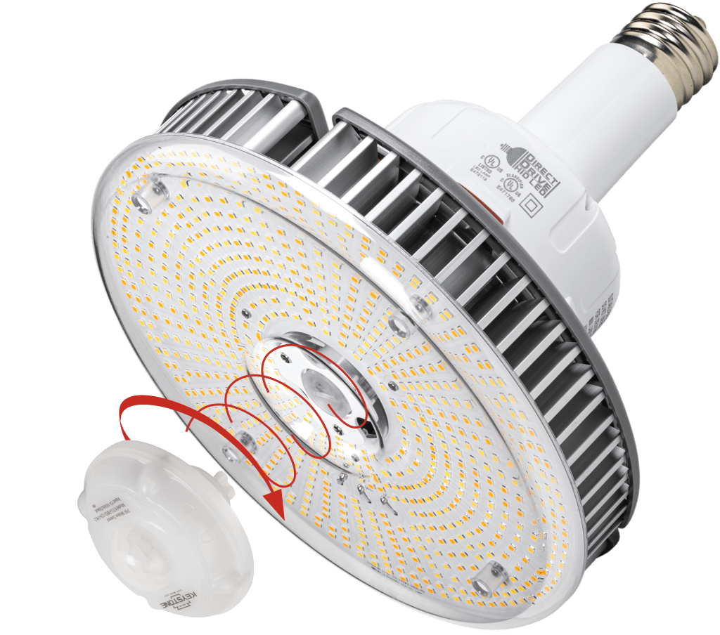 high bay led retrofit screw-in sensor