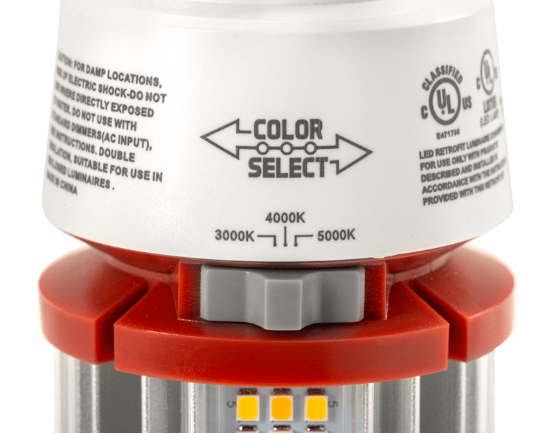 led corn cob lamps color select switch