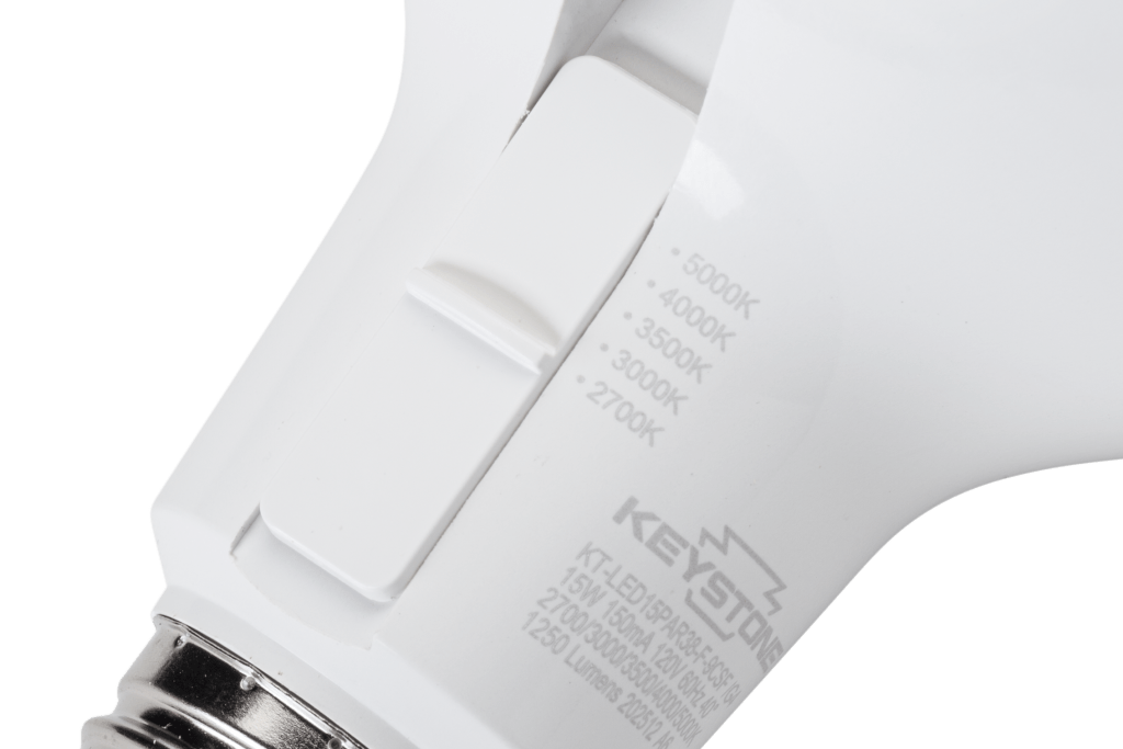 led par bulb color select