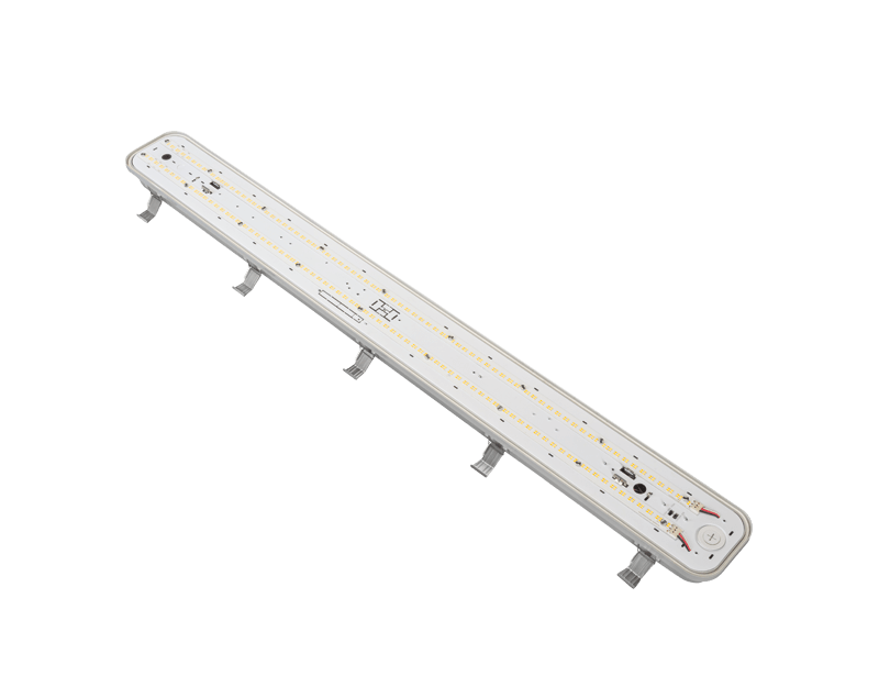 led vapor tight fixture open medium body