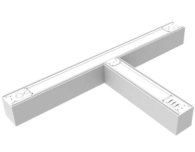 linear led pendant t shape