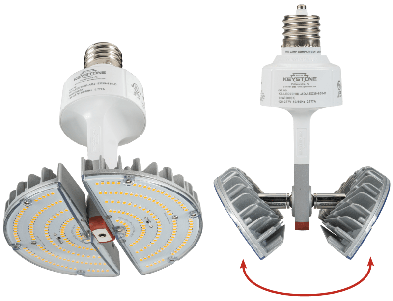 multi directional led lights omniflex folding
