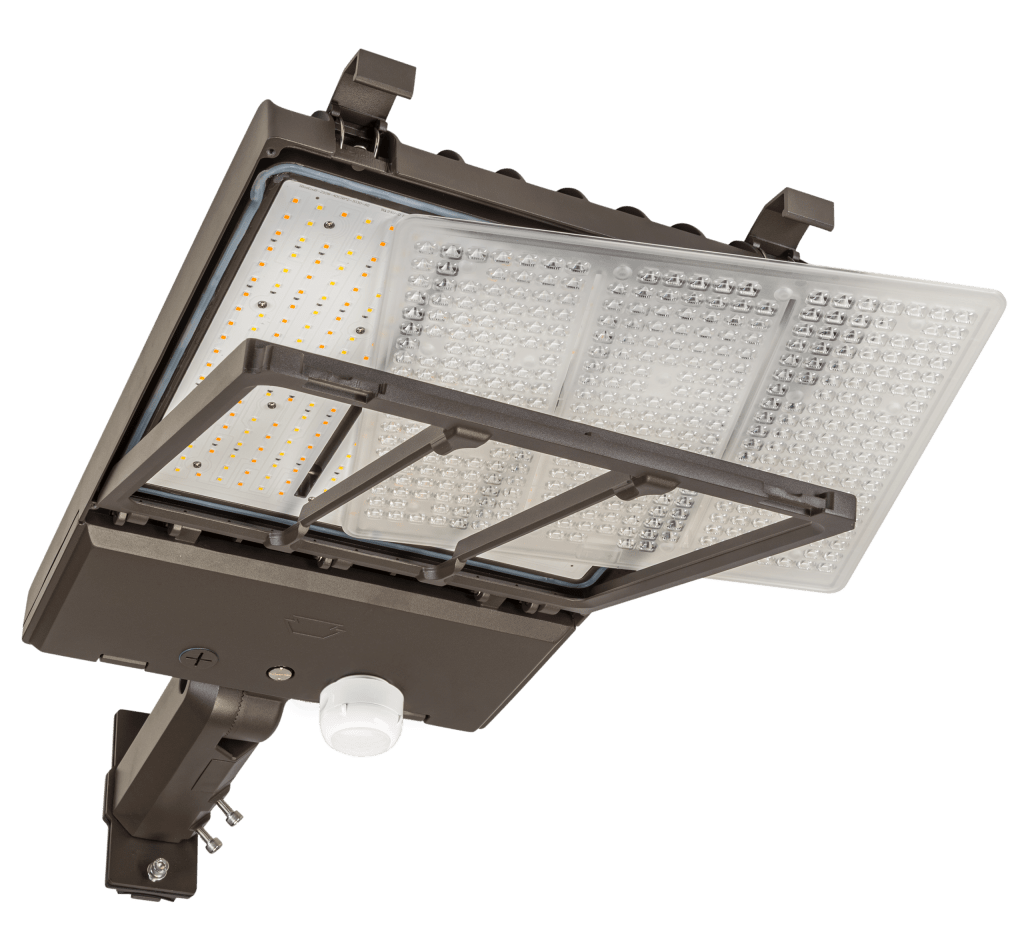 led area lighting fixtures sensor compatibility
